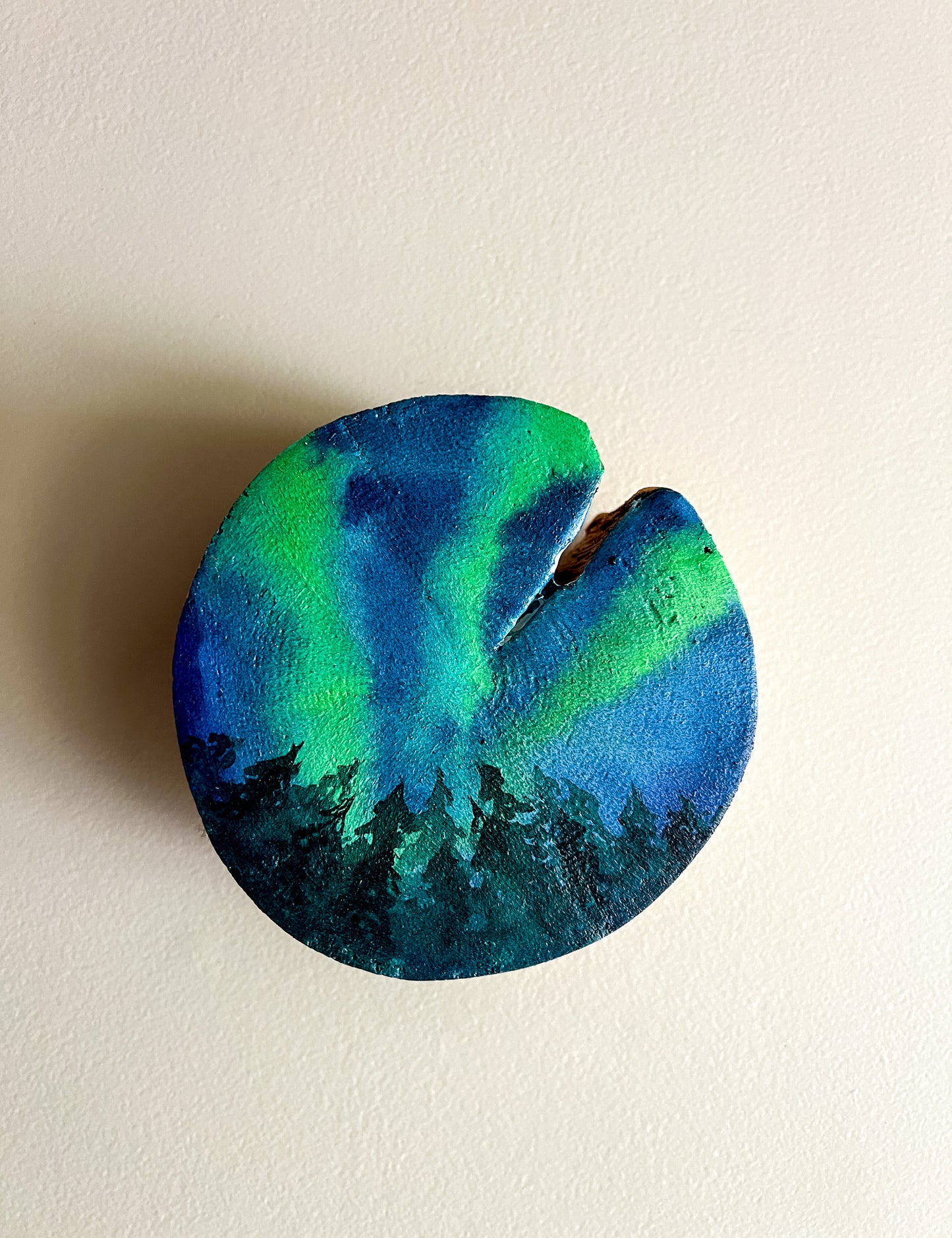 Chasing Aurora (small round)