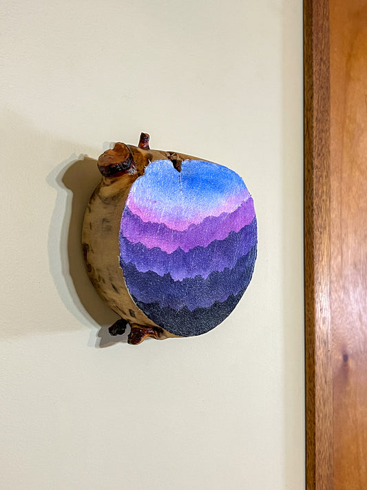 Violet Evening (small round)